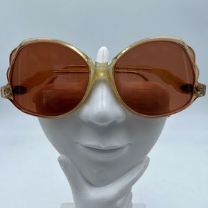 Vintage Diplomat Brown Oval Sunglasses Frames Dawn